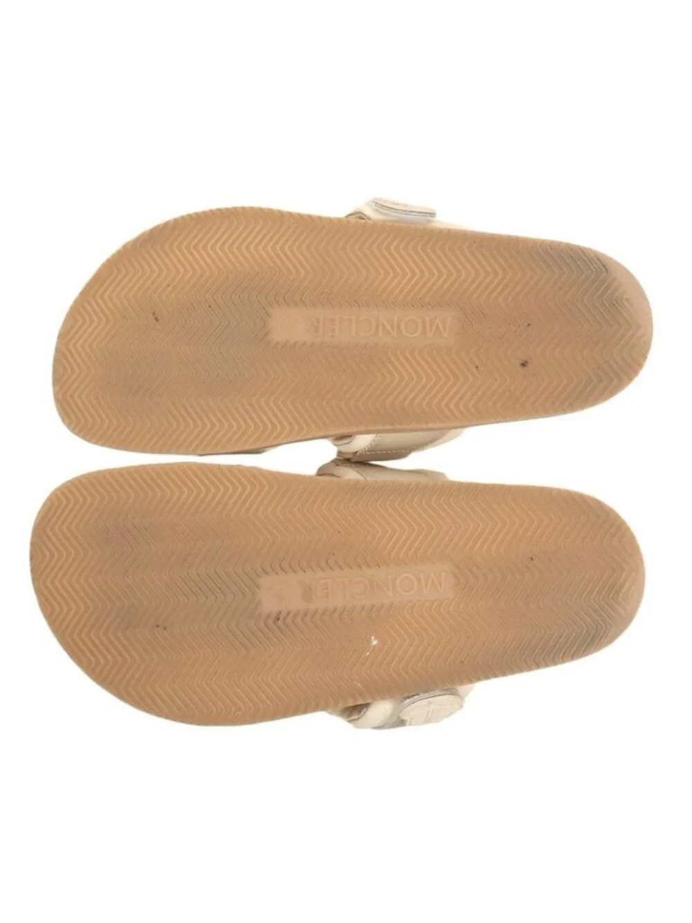 Moncler Sandals Shoes Beige 38 - Picture 2 of 6